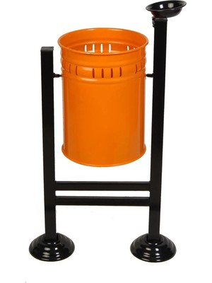 Metal Dış Mekan Bahçe Çöp Kovası