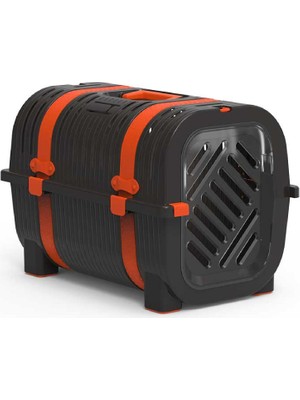 Rainbow Kahverengi-Turuncu Kemer Taşıma Box