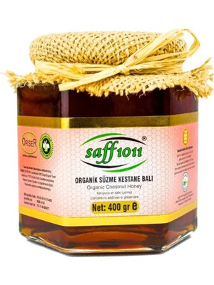 Bitki Diyarı Organik Süzme Kestane Balı 700 gr