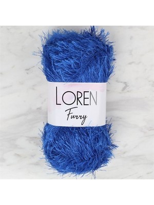 Loren Furry Saks Mavisi El Örgü İpi- RF004 - 34043
