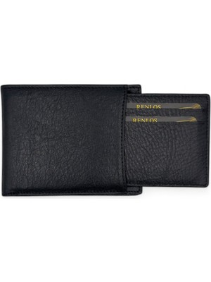 Erkek Deri Cüzdan Siyah Kartlık Özellikli