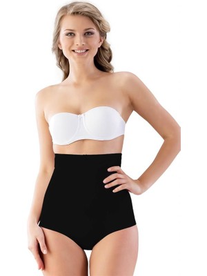 BYR Byricgy Siyah  2813 Yüksek Bel Slip Lazer Korse Byrnew