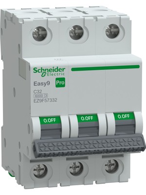 Schneider Electric EZ9F57332 3X32A C 6ka Otomatik Sigorta Easy9 Pro