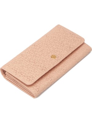 Tergan  Pudra Hakiki Deri Kadın Cüzdan - S1CB00005787-S94