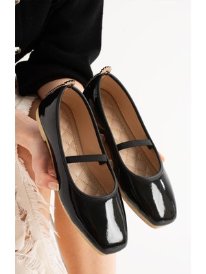 ModaFrato AL-113 Lastikli Babet Günlük Kadın Ayakkabı Ev Babeti