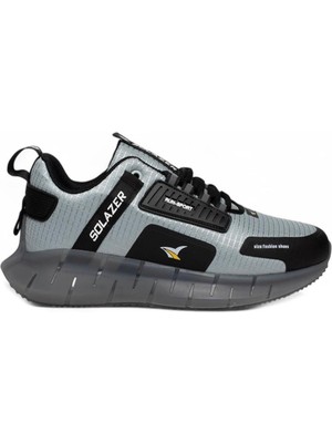 Celira Slz Gri Siyah Erkek Sneaker Spor Ayakkabı