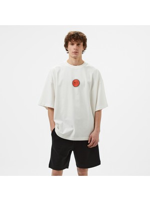 United4 Sport Jocus Erkek Beyaz Antrenman T-Shirt.byz