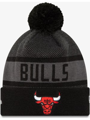 New Era Jake Cuff Chicago Bulls Erkek Siyah Bere.-