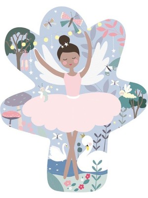 Floss & Rock 12 Parça Şekilli Yap-Boz/enchanted