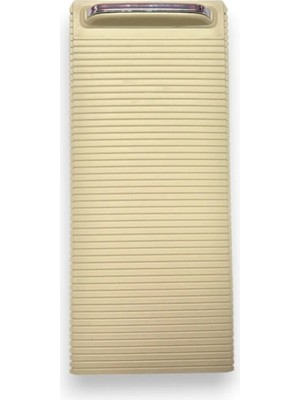 Vw Passat B8 Orta Konsol Sürgülü Kapak Perdesi Bej Krem