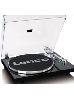 Lenco LBT-215BK - Bluetooth'lu® Döner Tabla ve Metal Döner Tabla, Kol ve Karşı Ağırlık - Özel Piyano Siyahı Rengi
