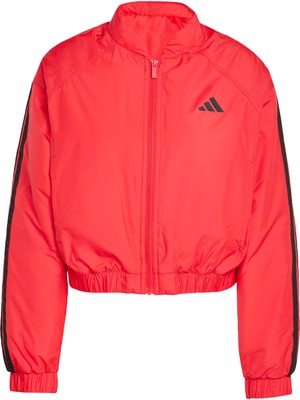 adidas Sportswear JP1724 Essentials 3-Stripes Insulated Crop Bomber Jacket