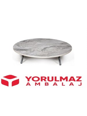 Yorulmaz Ambalaj 100  cm  Metal Ayaklı Yer Sofrası