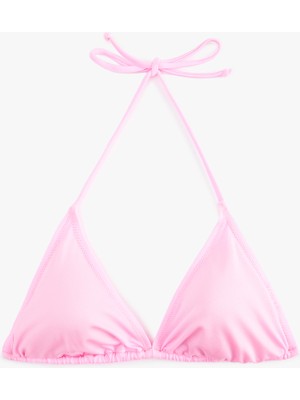 Koton Astarlı Pedli Üçgen Bikini Üstü