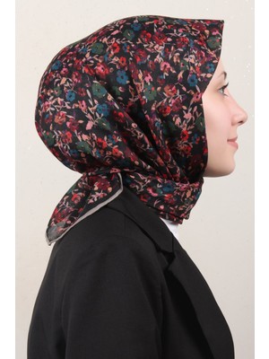 Lo'cella Pamuklu Soft Eşarp 4161-3 Siyah
