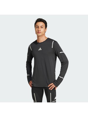 Adidas Performance JD7801 Ultimate Running Reflective Long Sleeve Tee
