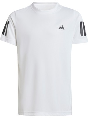 Adidas Performance JI9249 Club Tennis 3-Stripes Tee Kids