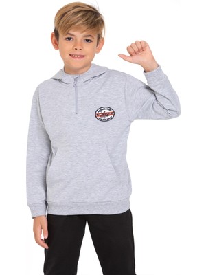 Superior Team Nakışlı Fermuarlı Sweat 54405