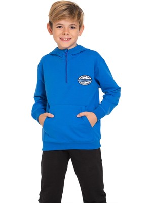 Superior Team Nakışlı Fermuarlı Sweat 54405
