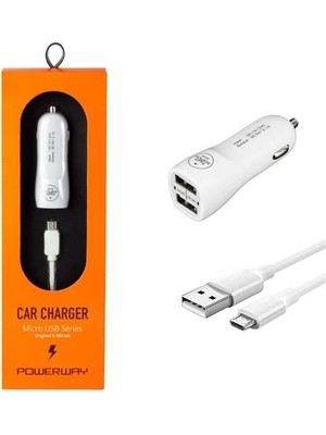 Powerway X233 3.1 Amper Samsung Araç Çakmaklık Şarj Aleti
