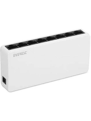 Everest ESF-208 Ethernet Switch Hub 8 Port 10/100 Mbps