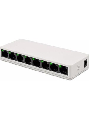 Pix-Link LV-SW08 Ethernet Switch Hub 8 Port 10/100 Mbps Hızlı Bağlantı İçin İdeal Çözüm