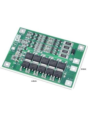 Pil Şarj Koruma Kartı Bms 18650 Lityum 40A 4s
