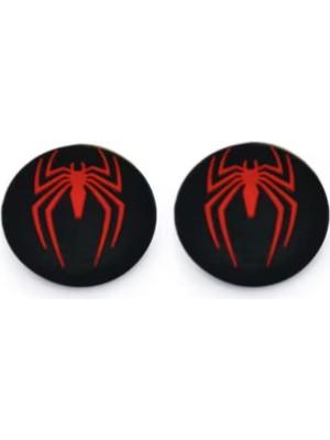 Ps5 Dualsense 1 Çift Xbox 360 One S x ,ps4,ps3,nintendo Uyumlu Desenli Analog Koruyucu Başlığı Spiderman