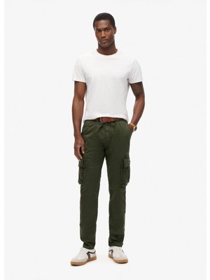 Superdry Normal Paça Yeşil Kargo Pantolon M7011132A1KM_CORE Cargo Pant