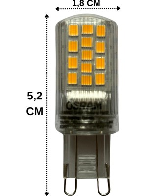 Osram 4W (40W) 2700K (Sarı Işık) G9 Duylu Dim Edilebilir Led Kapsül Ampul (3 Adet)