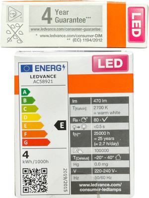 Osram 4W (40W) 2700K (Sarı Işık) G9 Duylu Dim Edilebilir Led Kapsül Ampul (3 Adet)