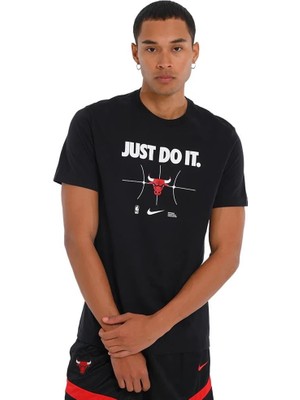 Nike Chicago Bulls Nba Basketbol T-Shirt 010 Renk 010