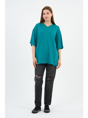 Alexander Gardi V Yaka Oversize T-shirt