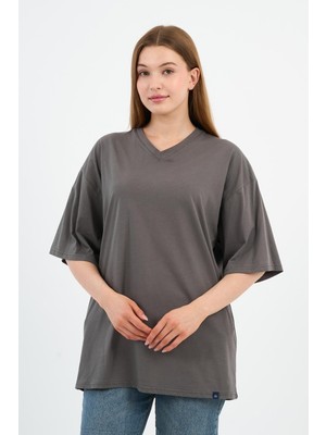 Alexander Gardi V Yaka Oversize T-shirt