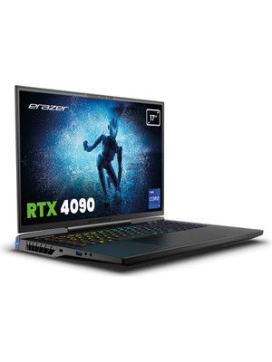 Erazer Beast X40 MD62753 Intel Core i9 14900HX 32GB 2TB SSD RTX4090 Freedos 17" QHD+ 240Hz Taşınabilir Bilgisayar