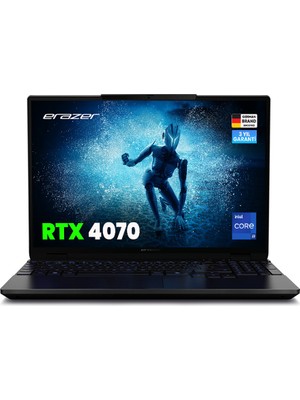 Erazer Major 15 X1 MD62751 Intel Core i9 14900HX 32GB 2TB SSD RTX4070 Freedos 15.3" QHD+ 240Hz Taşınabilir Bilgisayar