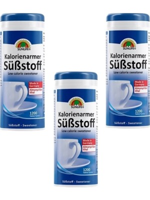 Sunlife Sübstoff Tatlandırıcı 1200 Tablet (3 Adet)