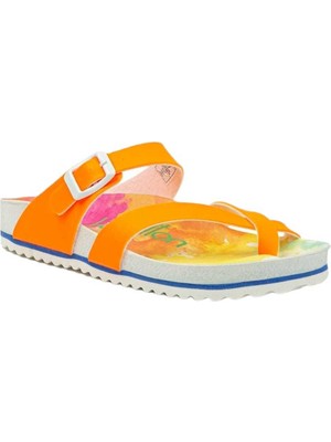 United Colors Of Benetton Benetton BN-1028 Turuncu  Kadın Parmak Arası Terlik