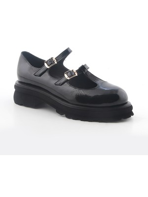 Kadın Oxford ( Klasik) RC-24K-001-R37705 John May Siyah Rugan 295