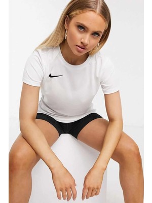 Nike W Dry Park Vıı Jsy Ss Kadın Tişört BV6728-BEYAZ