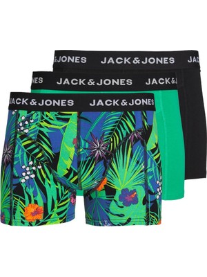 Jack & Jones Jacflower Mix Trunks 3 Pack Erkek Boxer