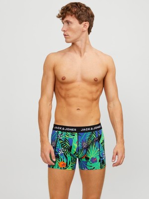 Jack & Jones Jacflower Mix Trunks 3 Pack Erkek Boxer