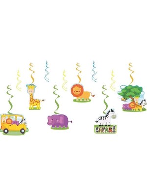 Ofis Turka Safari 6 Lı Tavan Süsü 70  cm