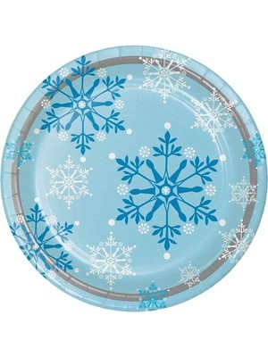 Ofis Turka Kar Prensesi Tabak 8 Adet