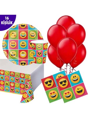 Ofis Turka Gülen Yüz Partisi 16 Lı Parti Seti