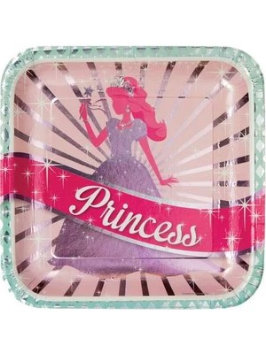 Ofis Turka Prenses Partisi 8 Li Büyük Tabak 25  cm