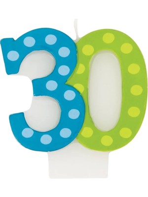 Ofis Turka 30 Yaş Puanlı Mum