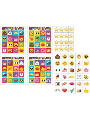 Ofis Turka Gülen Yüz Memory (Hafıza) Oyunu 10 Kişilik