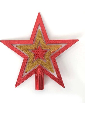 Ofis Turka Kırmızı - Altın Yıldız Tepelik 20  cm