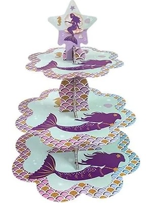 Ofis Turka Deniz Kızı Partisi Cupcake Standı